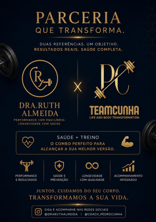 Parceria TEAMCUNHA x Dra. Ruth Almeida